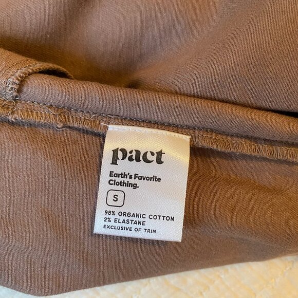 Deep Taupe Stretch Twill Wide Leg Pant - Picture 8 of 9